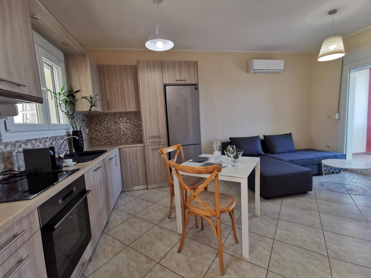 Marine Apartments Venetiko Paralia Agias Foteinis Екстер'єр фото