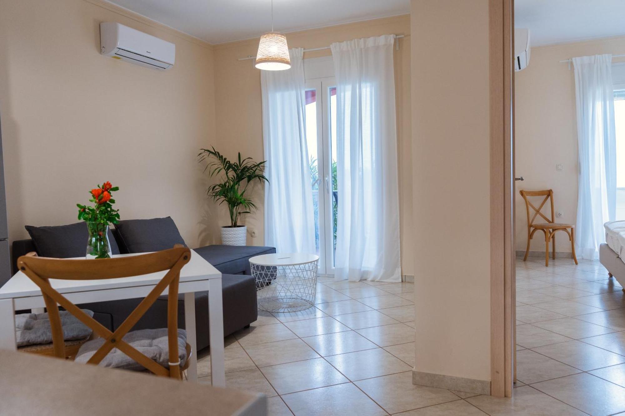 Marine Apartments Venetiko Paralia Agias Foteinis Екстер'єр фото